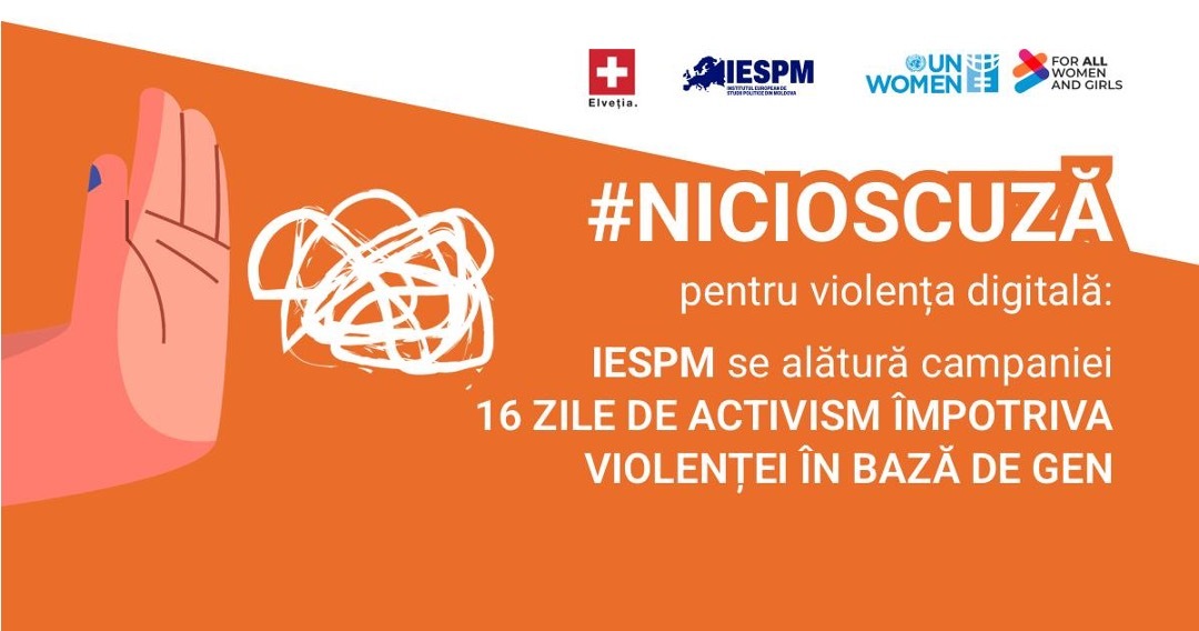 16 Zile de Activism împotriva Violenței de Gen – 16 Acțiuni pentru siguranța online