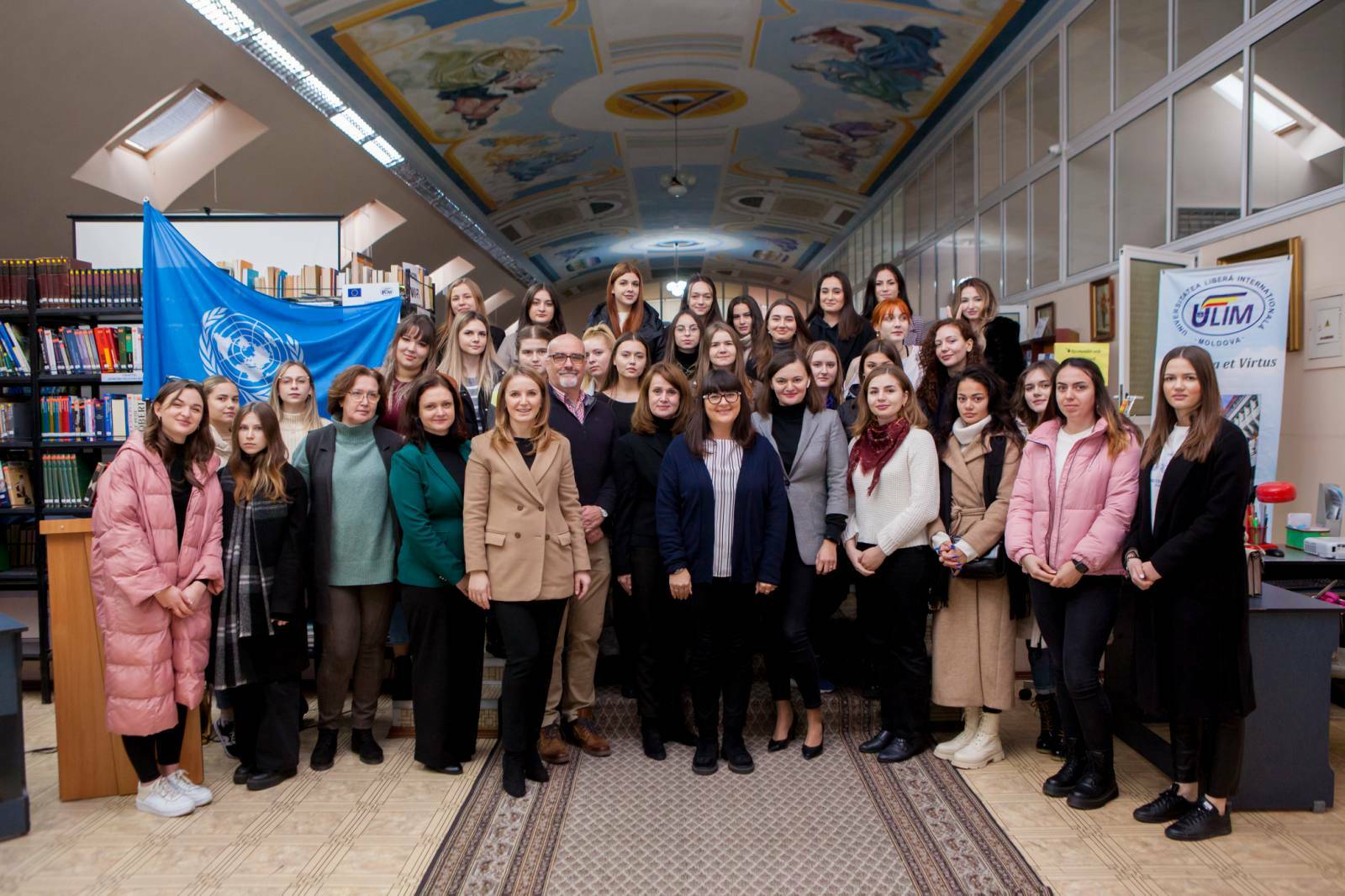 Atelier de lucru în incinta Universității Libere Internaționale din Moldova